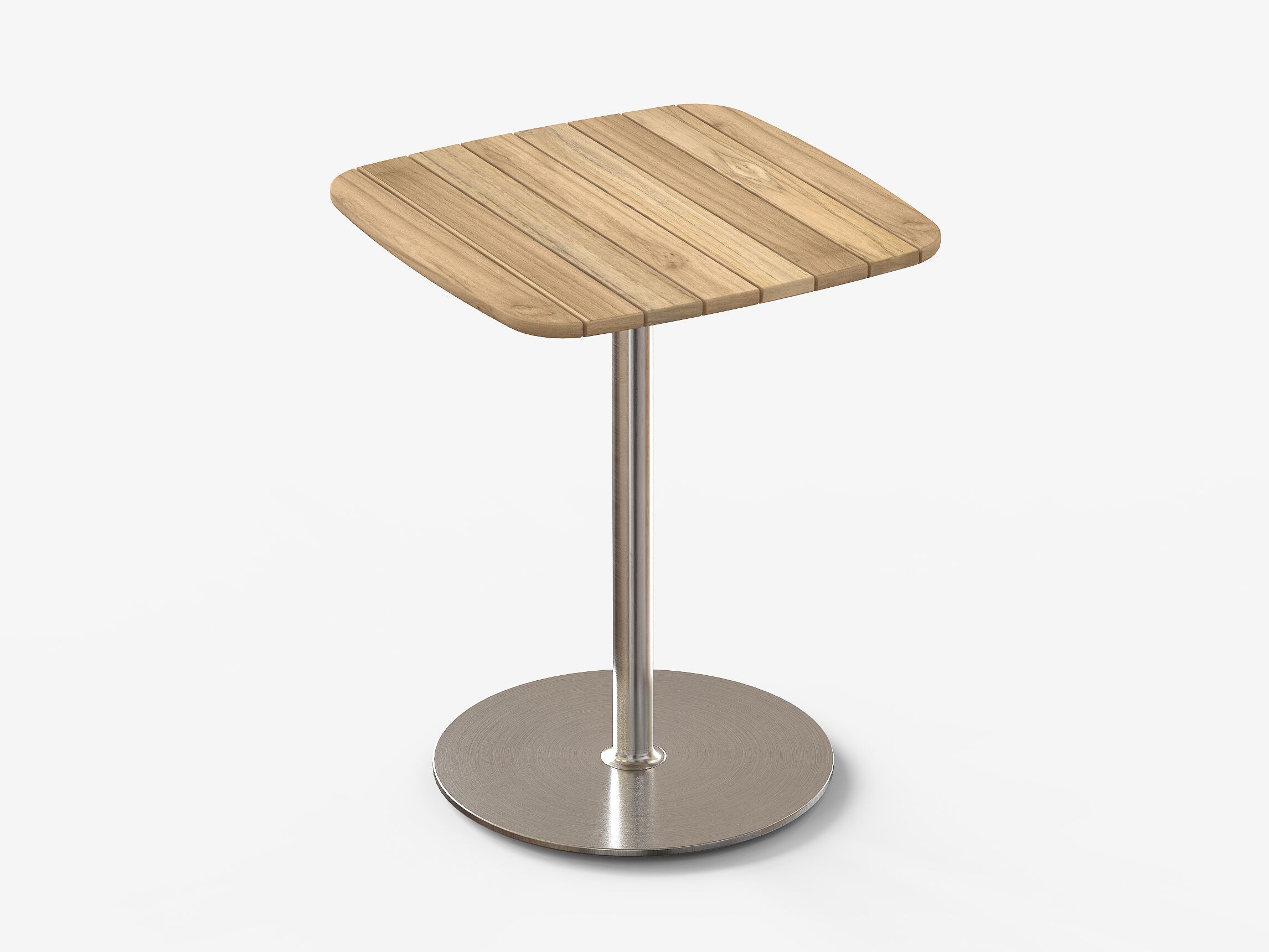 Квадратный журнальный столик из тикового дерева Case Solas ARCH-00152854 - Вид №2