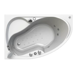 Гидромассаж "Релакс Chrome" на ванну Амелия (двигатель 750 Вт, джет Глори - 2 шт., джет Джереми - 5 шт.)