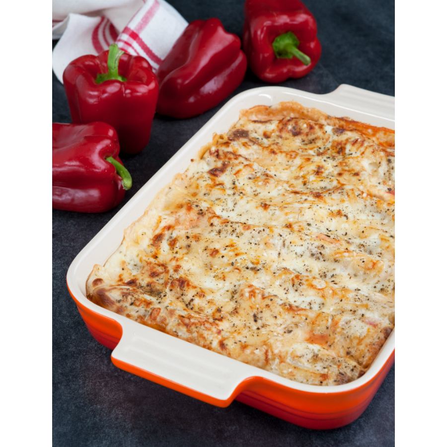 Блюдо для запекания Le Creuset, 26 см, оранжевое 91004726090000 - Вид №1