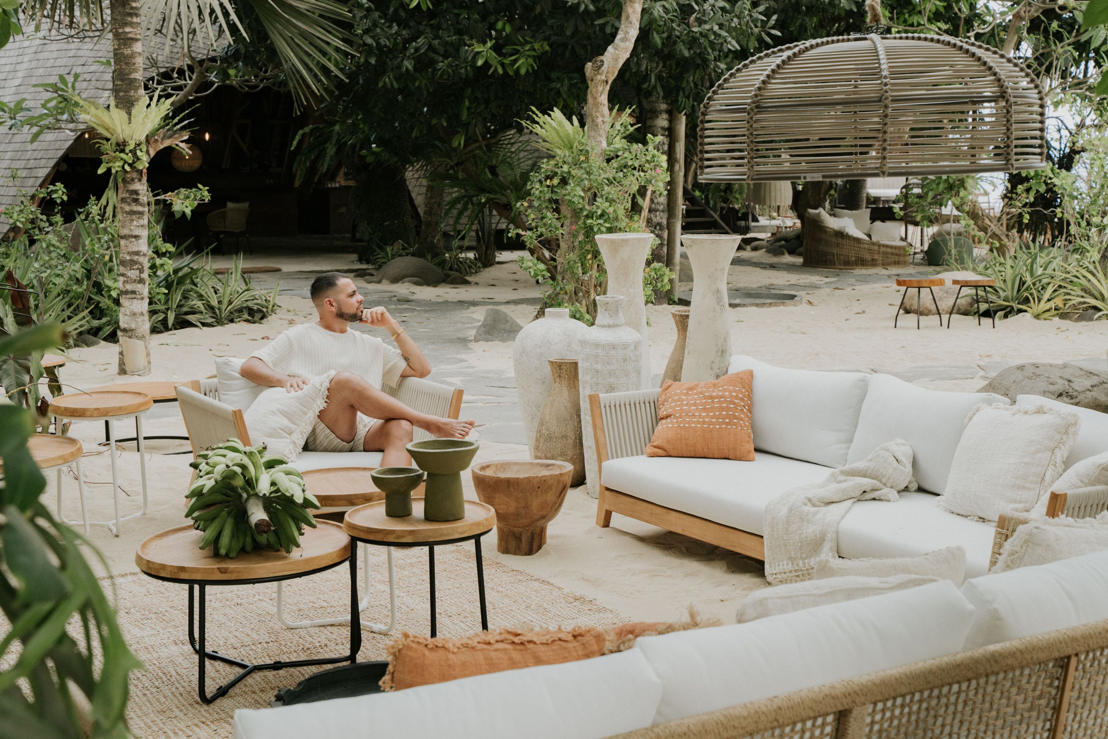 Набор столиков из тикового дерева cbdesign Island ARCH-00055739 - Вид №5