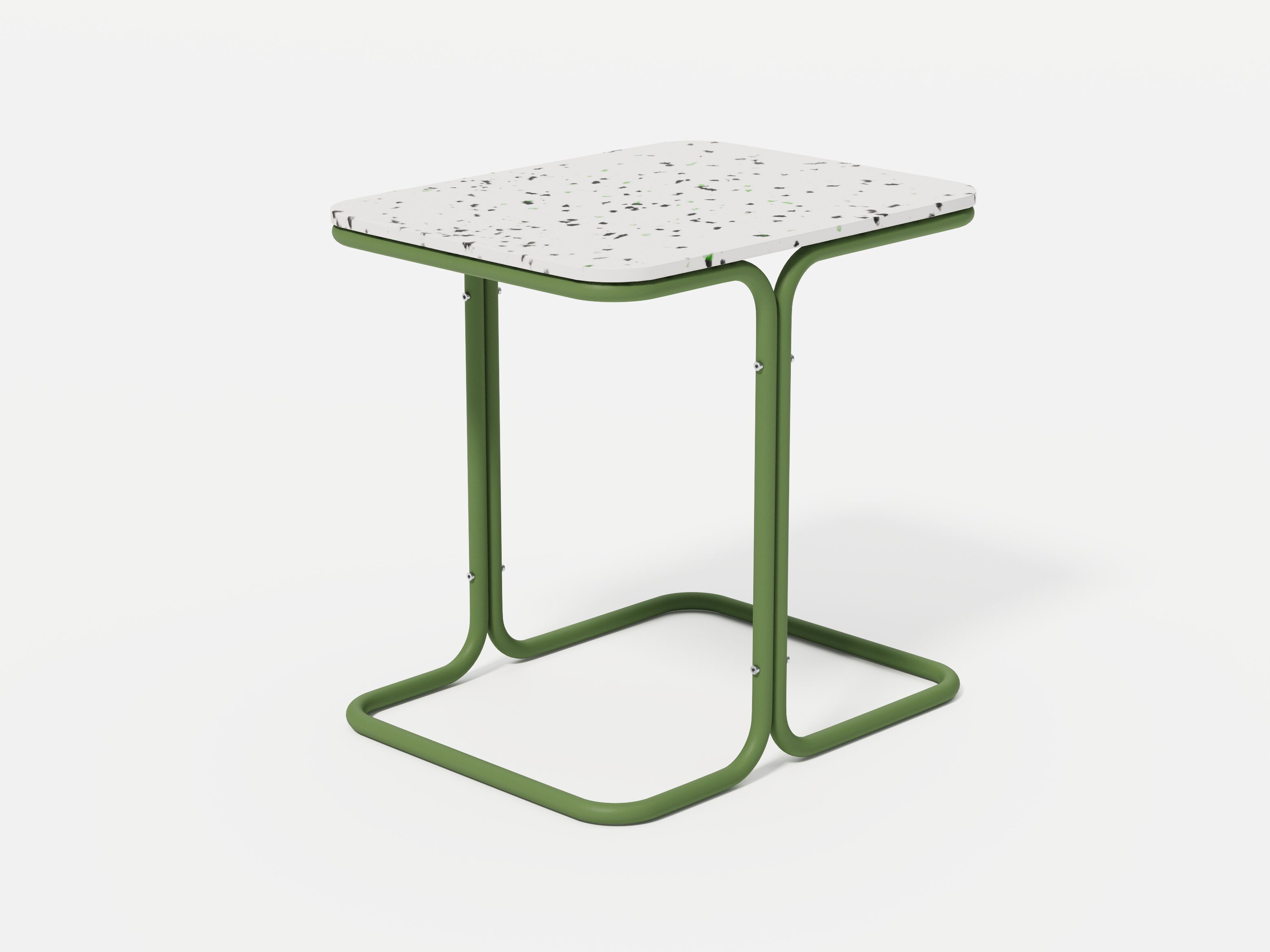 Журнальный столик из нержавеющей стали и переработанного пластика Joyf ЛИТО ARCH-00079291