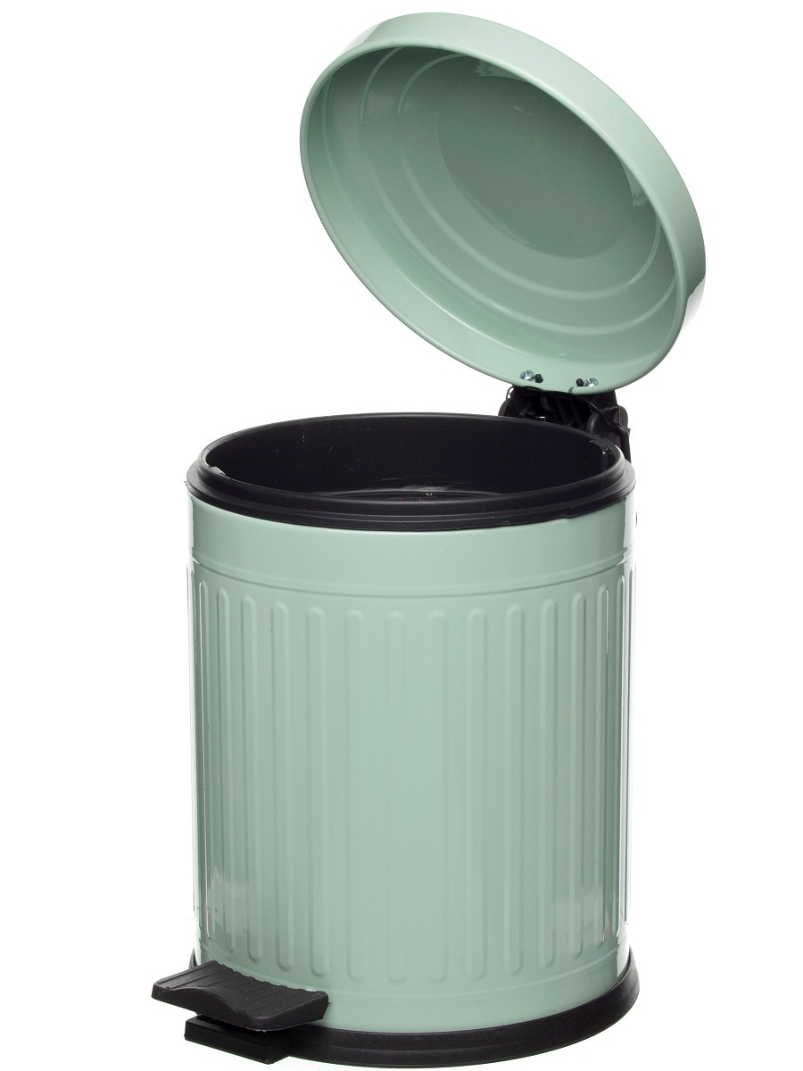 Вёдра с педалью и крышкой Apus 5L Mint NAVAKO 11012 - Вид №1