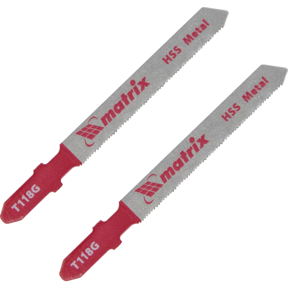 Пилка для лобзика по металлу Matrix T118G, 3 шт. 84865350 STLM-2116377  - Вид №1