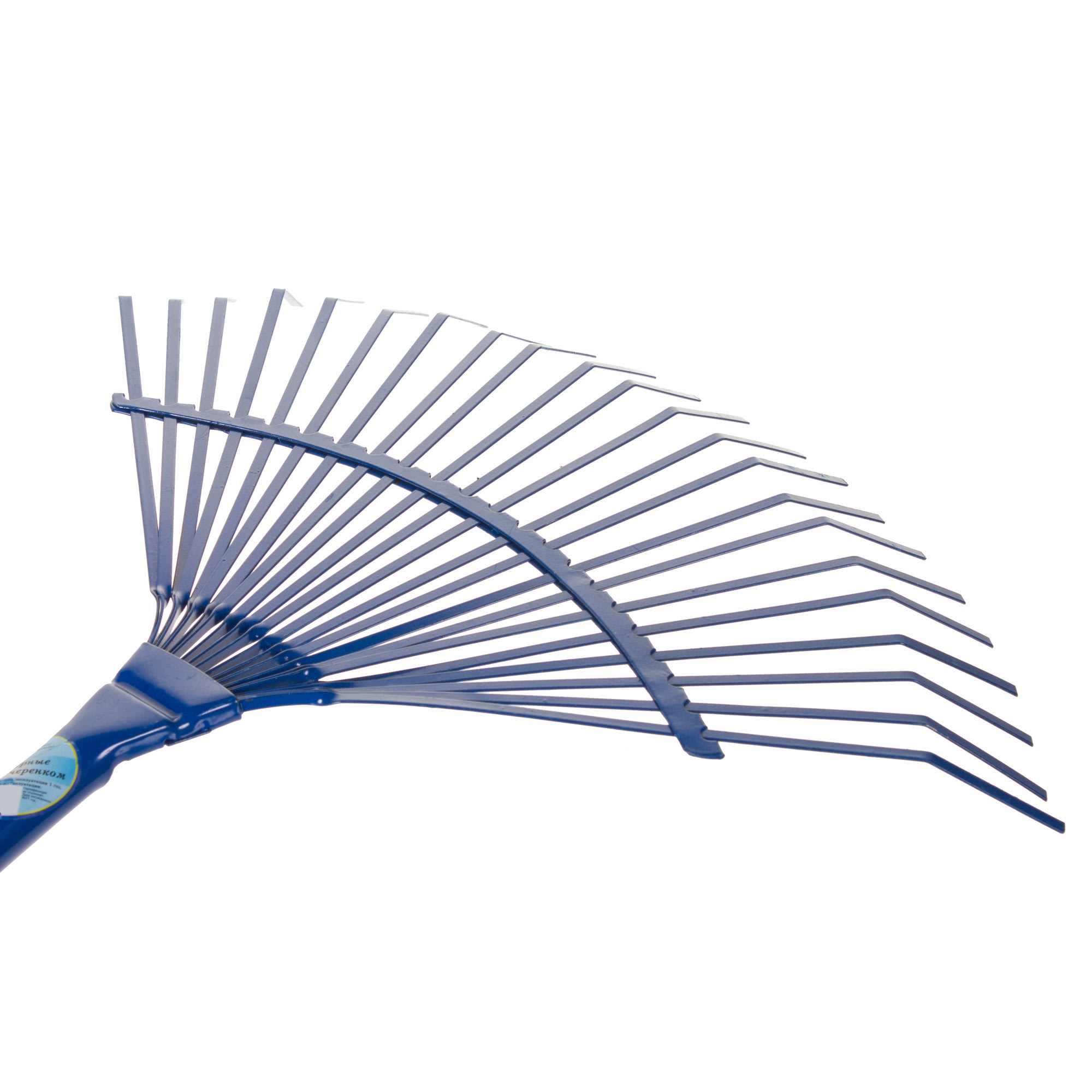 11082291 Грабли веерные 22 зуба 46 см сталь с черенком Santreyd  - Вид №2