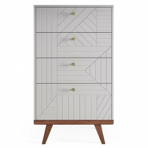 Комод высокий серый Thimon THE IDEA ДИЗАЙНЕРСКИЕ, КОМОДЫ THIMON 210007 Серый