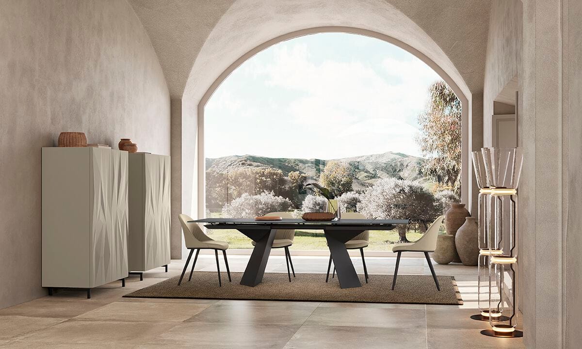 Технический керамический прямоугольный выдвижной стол Febal Casa PHOENIX ARCH-00151258 - Вид №1