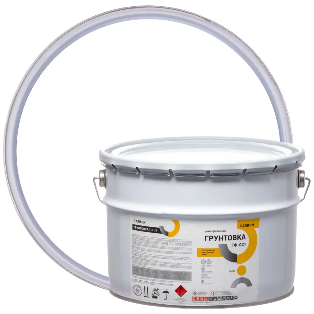 Грунтовка ГФ-021 Carbon белая 10 кг 82746295 STLM-2080199 