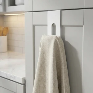 Крючок на дверь KONSENSA 6x11 см цвет белый