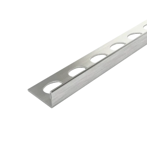 Уголок окантовочный для плитки Alprofi ПК 01-10НС.2700.001 270 см нержавеющая сталь цвет серый