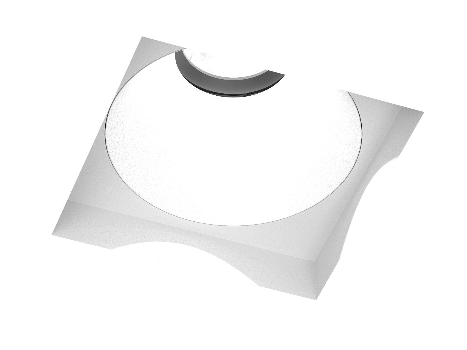 Алюминиевый квадратный утопленный прожектор PROLICHT Bioniq ARCH-00142262