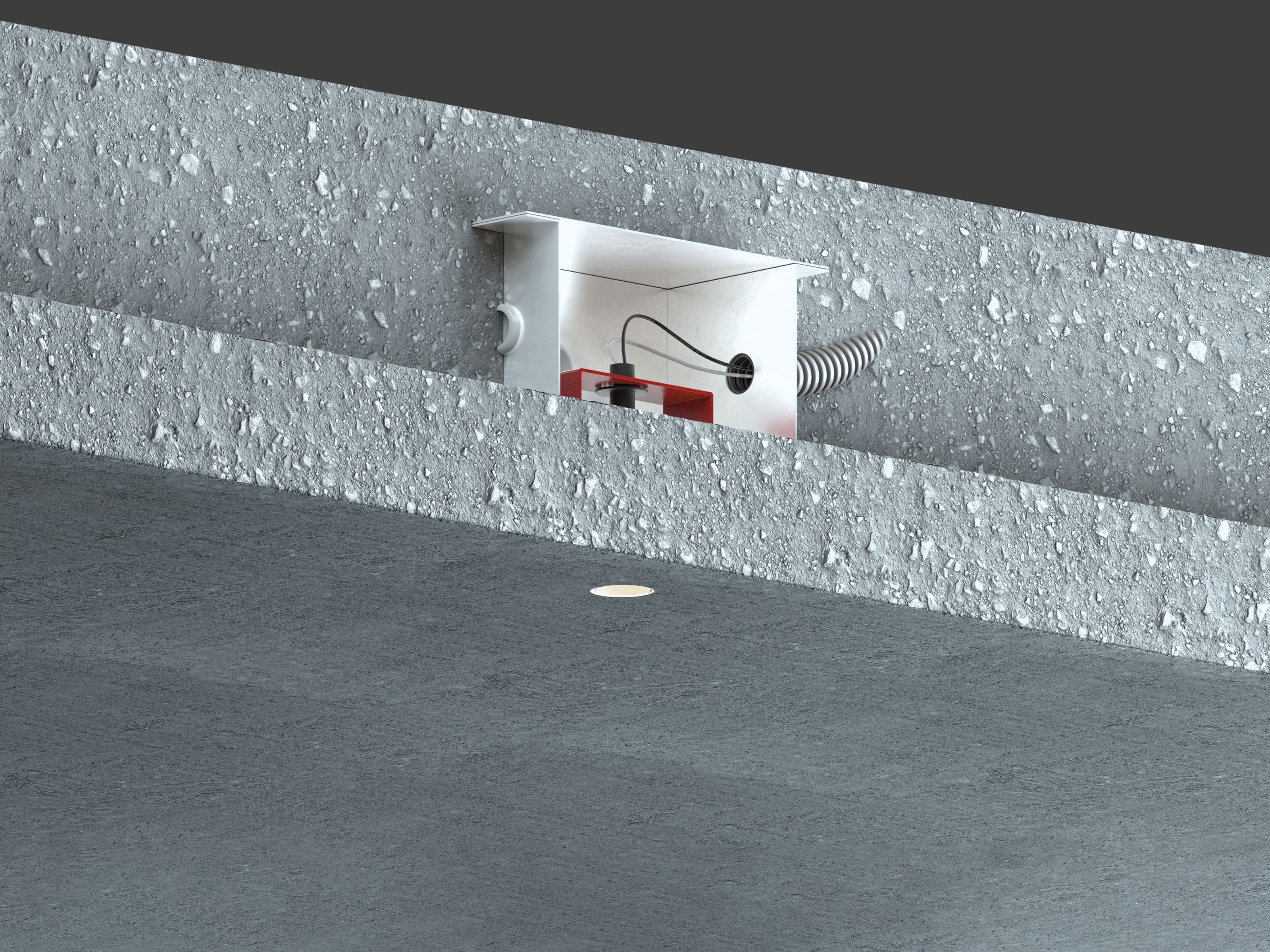 Алюминиевый круглый светодиодный светильник Buzzi & Buzzi The Main Collection ARCH-00054774