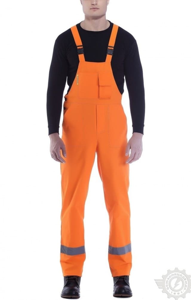 65926 Костюм "Дорожник Флюр" с СВП  Летняя спецодежда  размер 44-46/158-164  - Вид №8