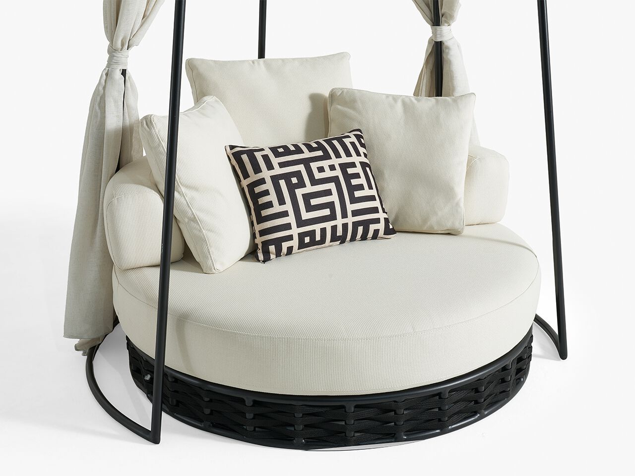 Круглая Садовая кровать с навесом с навесом NDESIGN Ezora ARCH-00049832 - Вид №7