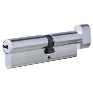 Цилиндр Abus 55х45 мм, ключ/вертушка, цвет никель 82390001 STLM-2083225