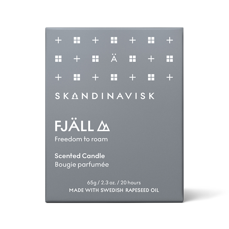 SK20211 Свеча ароматическая fjall с крышкой, 65 г S K A N D I N A V I S K  - Вид №6