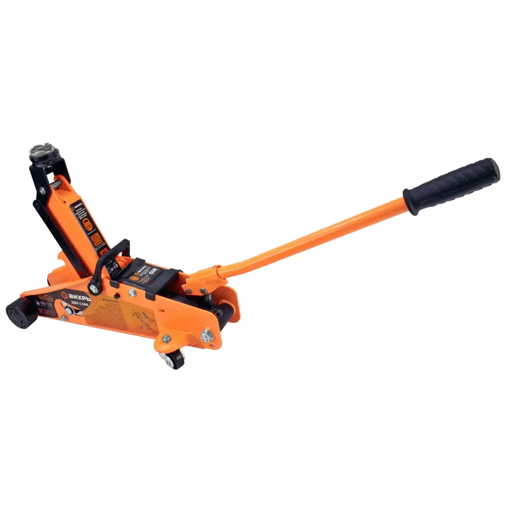 Гидравлический домкрат ВИХРЬ ДМК-2.5ФК с фиксатором 2.5 тонны 84049165 STLM-0046458 - Вид №1