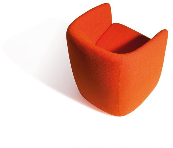 Capdell Кресло из ткани с подлокотниками Plum sun-id-1482776 - Вид №2