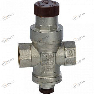 Редуктор давления STOUT 1/2" поршневой с отверстием под манометр SVS0010000015