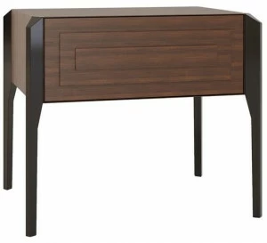 Jetclass Прямоугольная тумбочка из фанерованной древесины с ящиками Stuart Jsa107