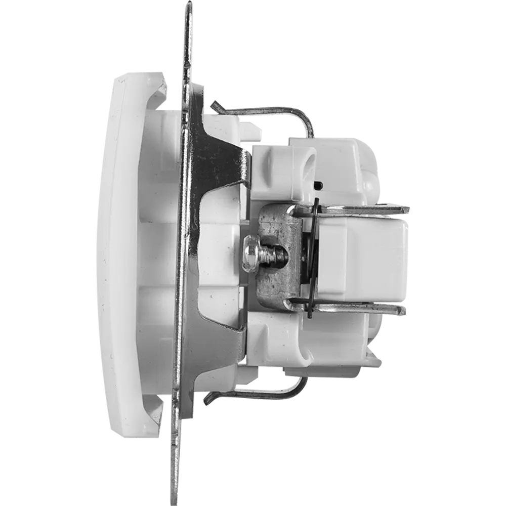 Legrand Valena Classic: розетка с защитными шторками и заземлением, белая 82127084 STLM-0019936 - Вид №3