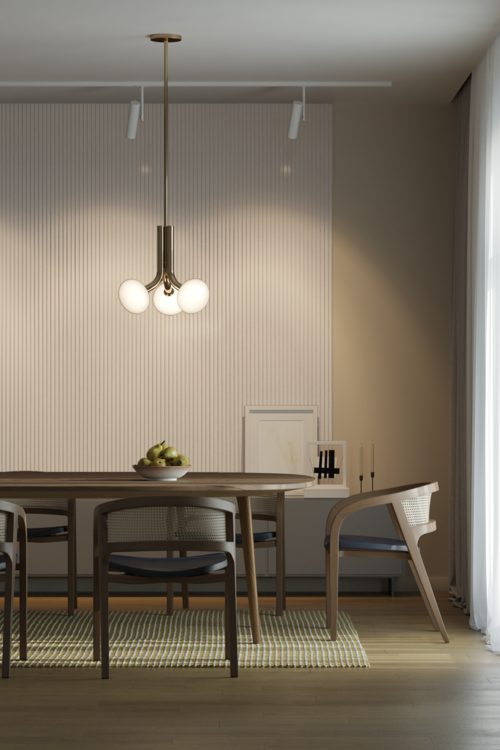 Стеновая 3D панель из реек  AP122507.91 HANNAHHOLZ  - Вид №1