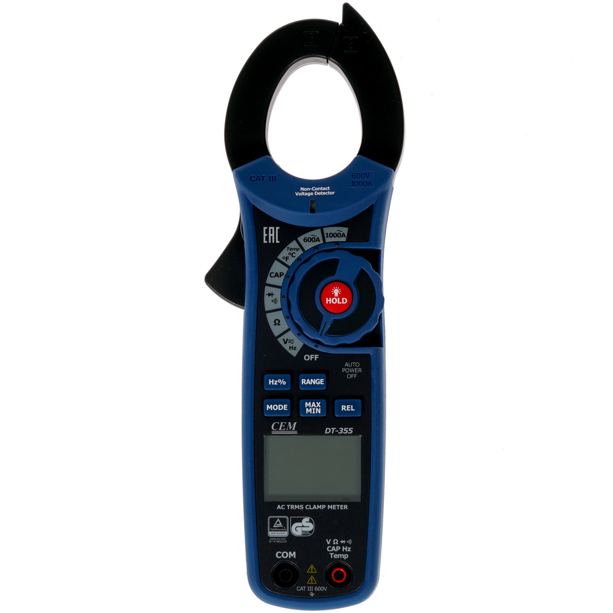 Клещи токоизмерительные CEM DT-355 1092604 STDN-0114199