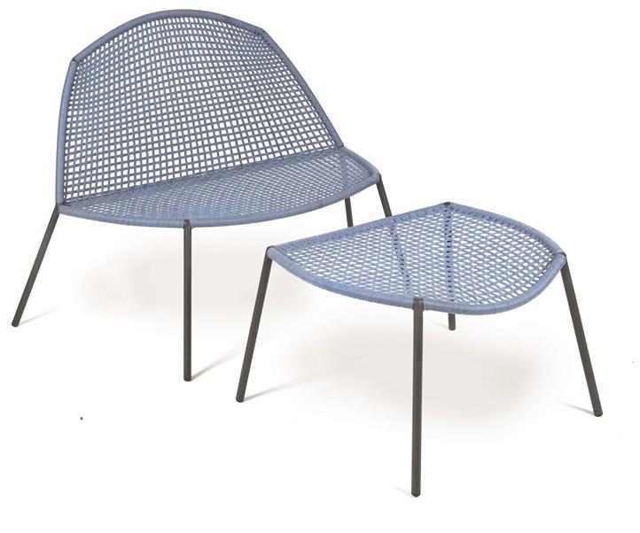 FISCHER MÖBEL Садовое кресло из веревки Bloom 3260as - Вид №2