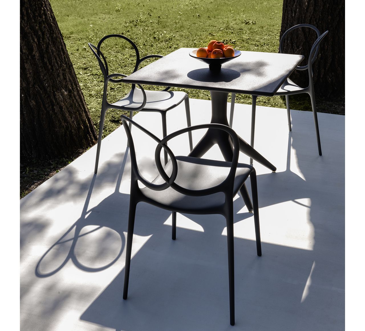 Полипропиленовый стул с подлокотниками Driade ARCH-00133717 - Вид №4