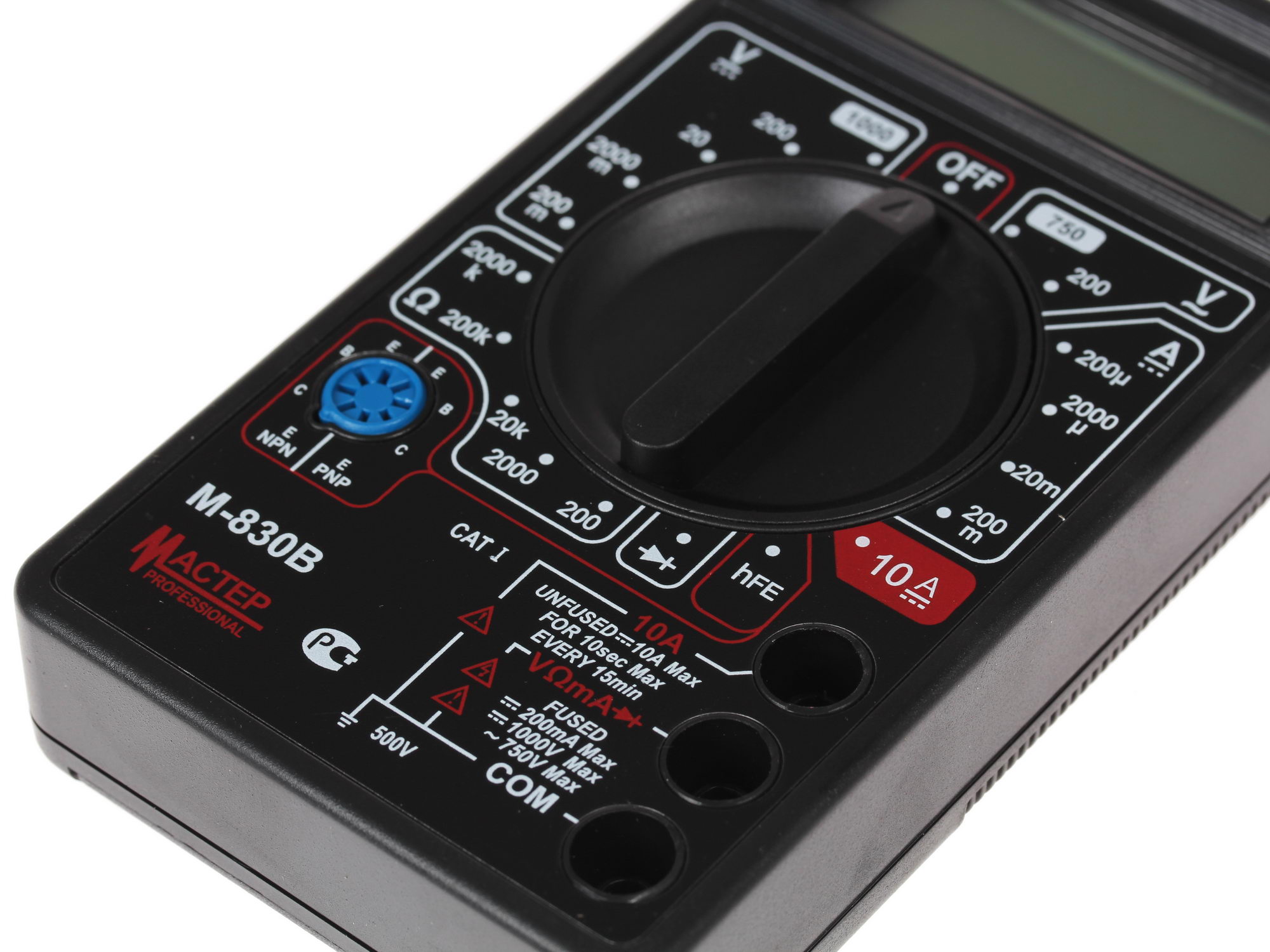 Мультиметр Master Professional M830B 1063067 STDN-0087930 - Вид №4