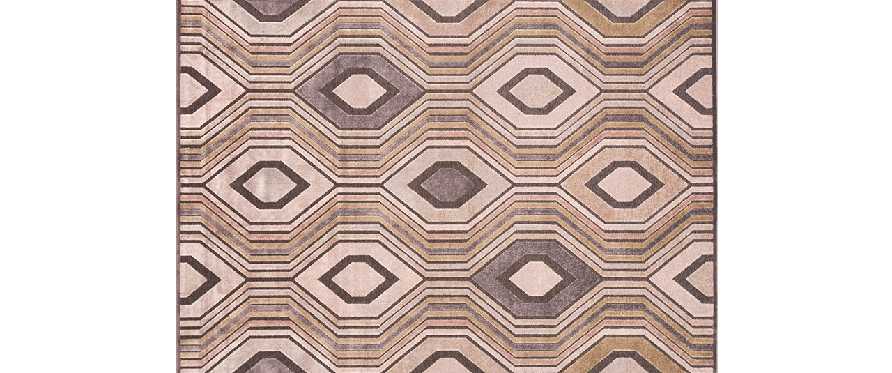 COLORISTICA DECO Col. 474330 160x230 Бельгийский ковер Бежевый  - Вид №2