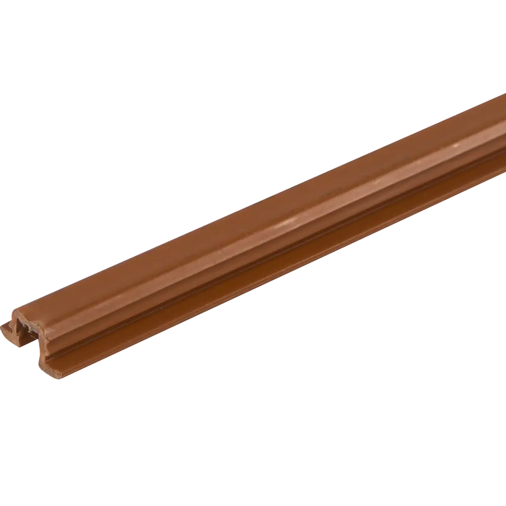 Профиль Elikor 103ШК для раздвижных дверей 2000 мм ПВХ цвет ирис STLM-2090138