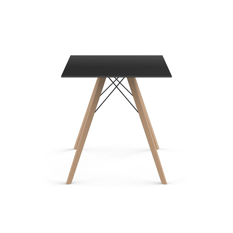 098099 Обеденный стол деревянный 70x70x74 Vondom Faz - Вид №4