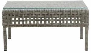 Il Giardino di Legno Низкий прямоугольный садовый стол из синтетического волокна Argali 4430