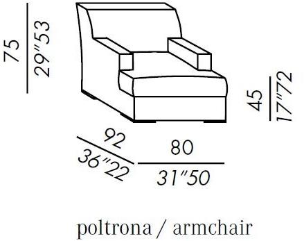 Meridiani Мягкая кушетка из ткани James sun-id-1399893 - Вид №3