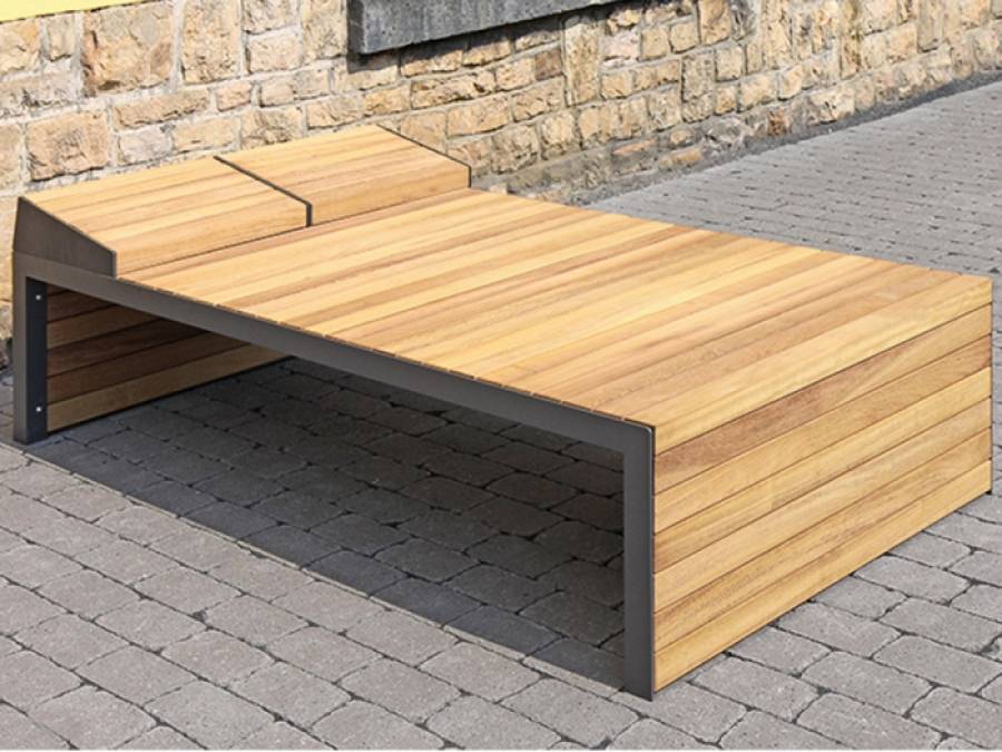 14169 ПЛАТО Pair 01, шезлонг уличный LAB.Space 