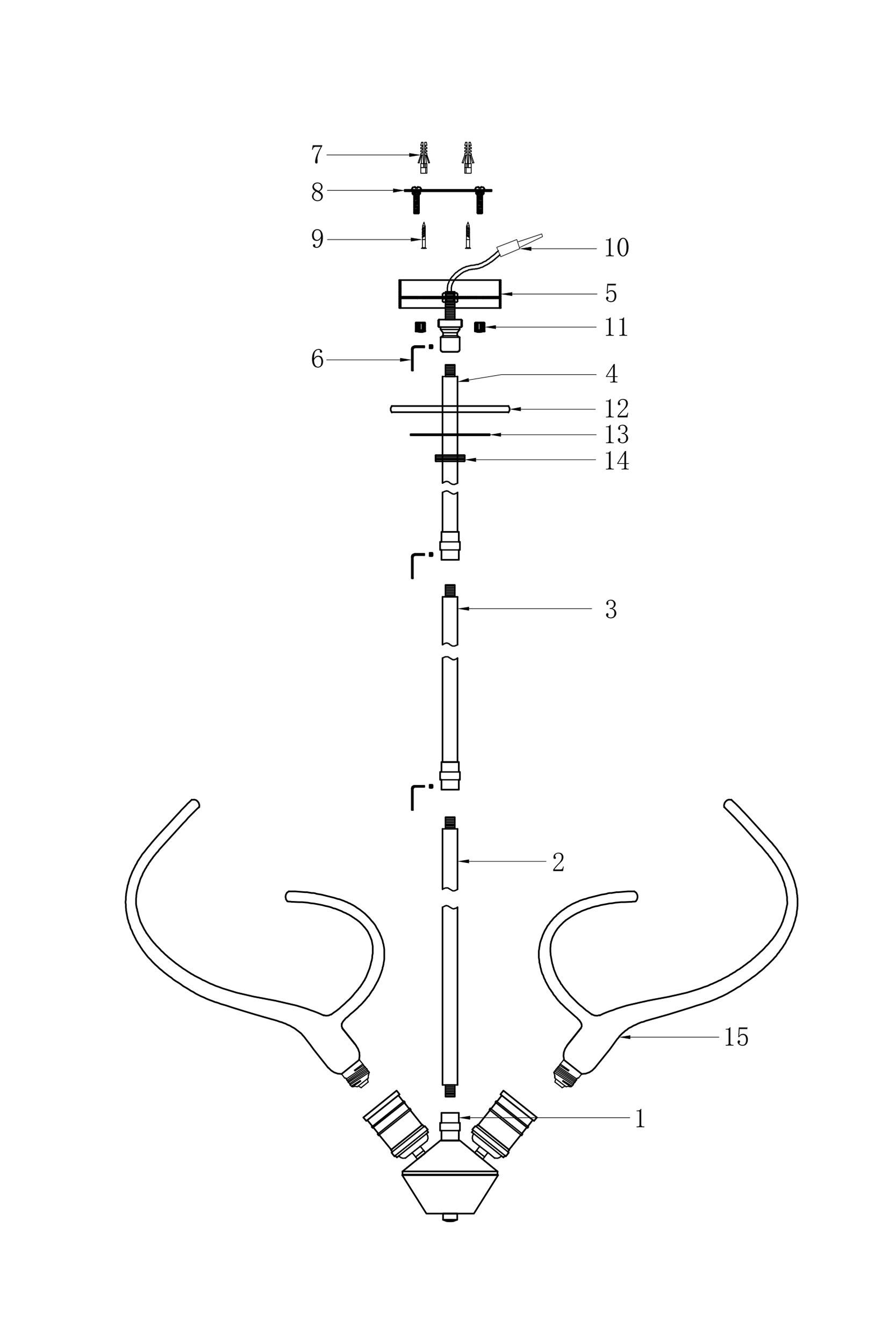 2000983198266 Подвесной светильник ELECTRORETRO Foco WD  - Вид №1