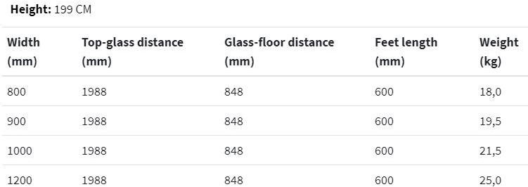 NOVELLINI Перегородка из алюминия и стекла Besafe sun-id-1442400 - Вид №5