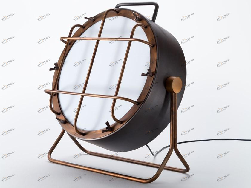 ZAVA Регулируемый светодиодный торшер из железа Cantiere sun-id-1485835