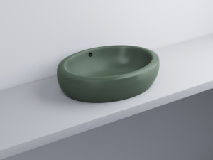 FLLA60-MU Раковина накладная прямоугольная 60 cielo Fluid