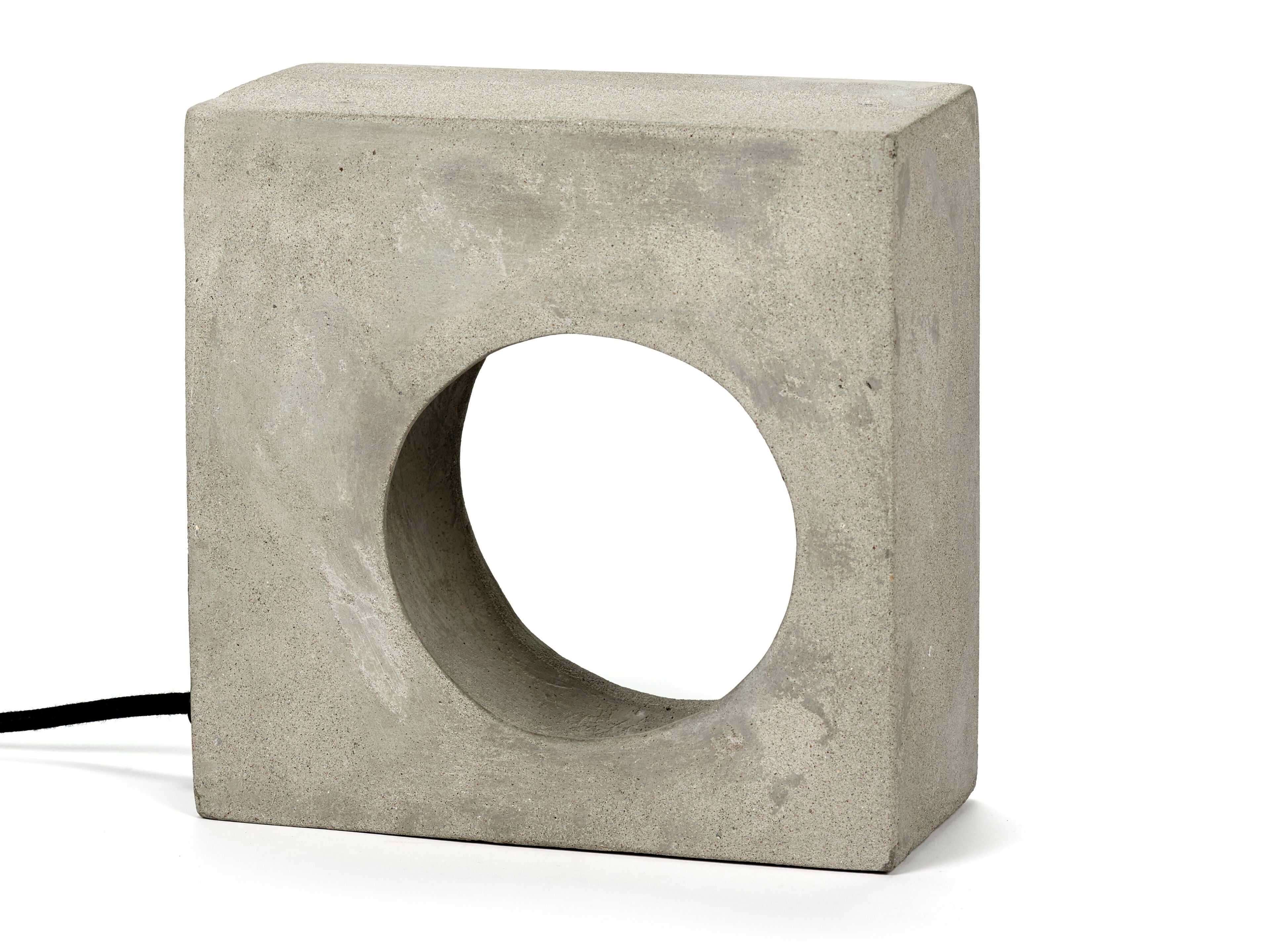 Бетонная светодиодная настольная лампа Serax Освещение от Патрика Пэриса ARCH-00091267