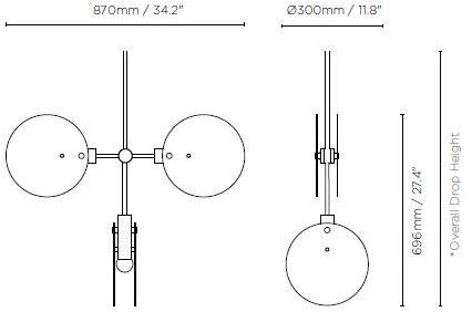 Ross Gardam Подвесной светильник из стекла Nebulae Nc.13.v1.xxx.a - Вид №4