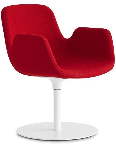 Lapalma Вращающееся кресло из ткани с подлокотниками Pass S121 - Вид №1