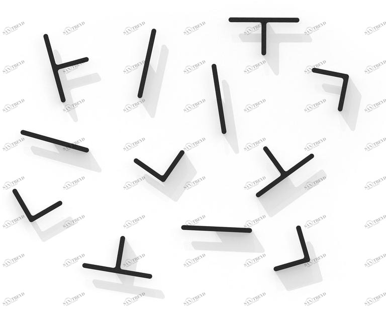 rosconi Настенная вешалка из алюминия Más sun-id-1383919