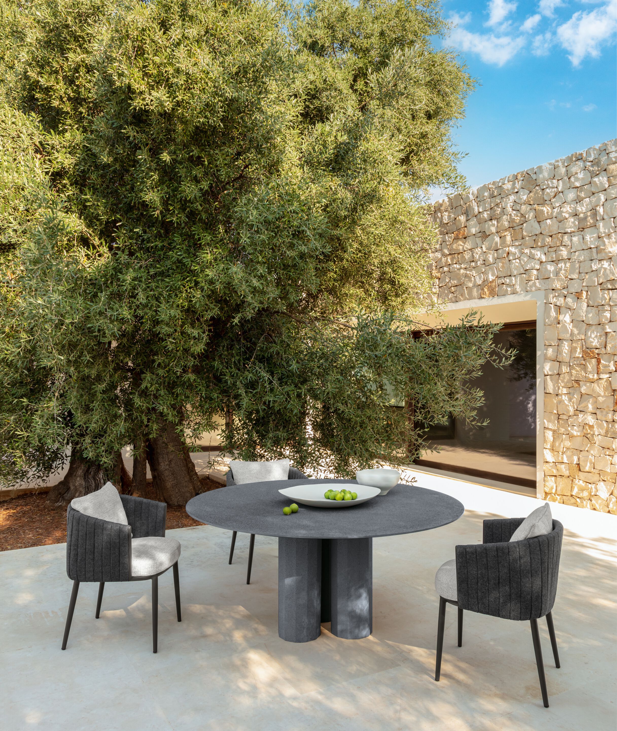 Бетонный садовый стол Talenti Salinas ARCH-00116755 - Вид №2