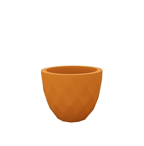073113 Кашпо Nano матовое оранжевое 15см Vondom Vases