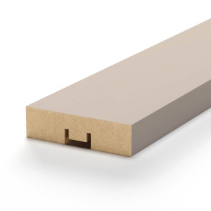 Интерьерная Рейка МДФ STELLA Планкен De Luxe Sandgrau 16*60*2700 (уп.6 шт.) STSR-839