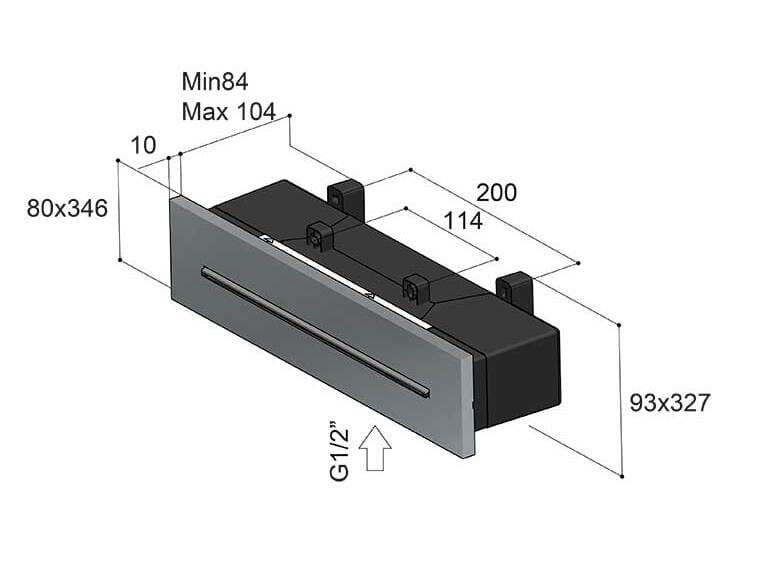 Латунный водопад дозирующий носик Hotbath Ace ARCH-00062747 - Вид №1