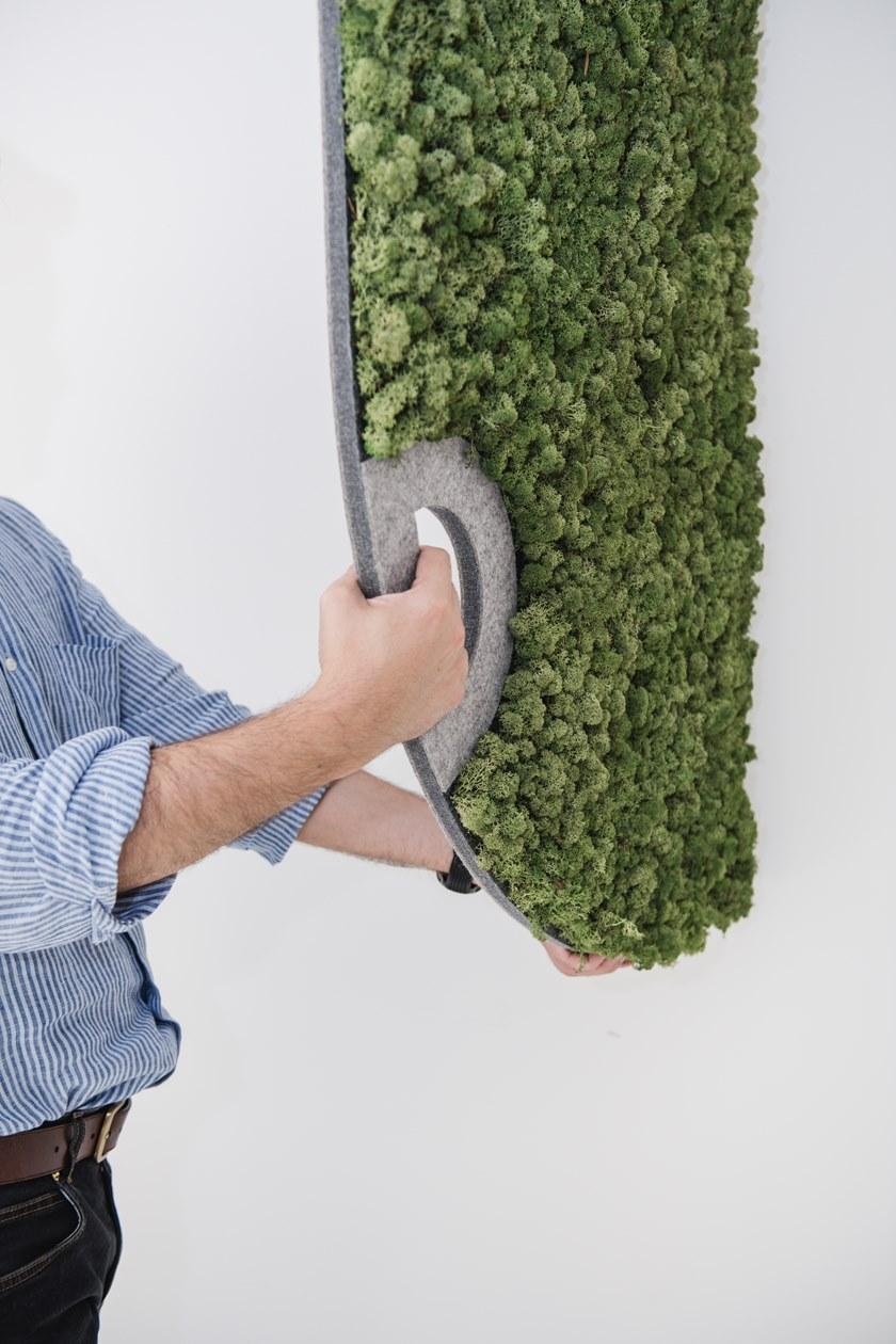 GREEN MOOD Звукопоглощающая офисная перегородка из мха Design sun-id-1473076 - Вид №5