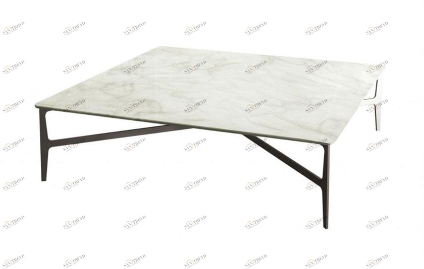 Casamilano Низкий квадратный мраморный журнальный столик Duprè sun-id-1421315