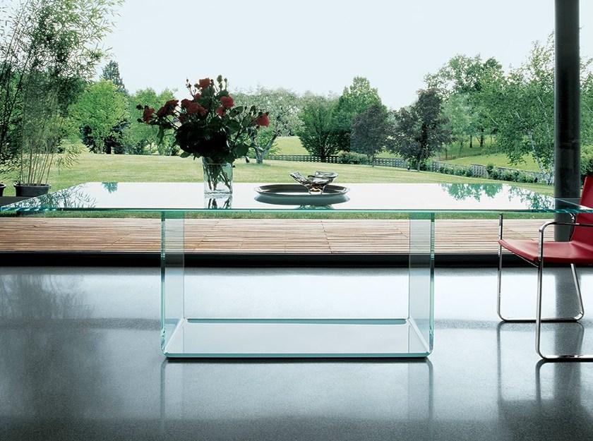 Sovet italia Прямоугольный стол из хрусталя Valencia sun-id-1356754 - Вид №6